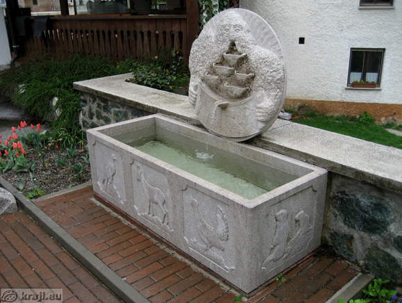 Fountain near Hotel Sola
