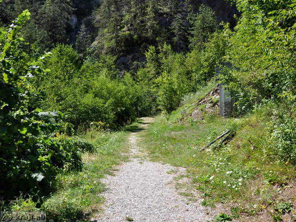 Peš pot proti Gorejci