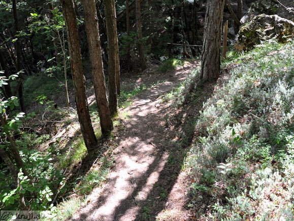 Združitev poti iz Štolna in Spodnjega Loga