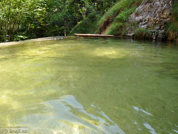 Bazen potoka Gorejca