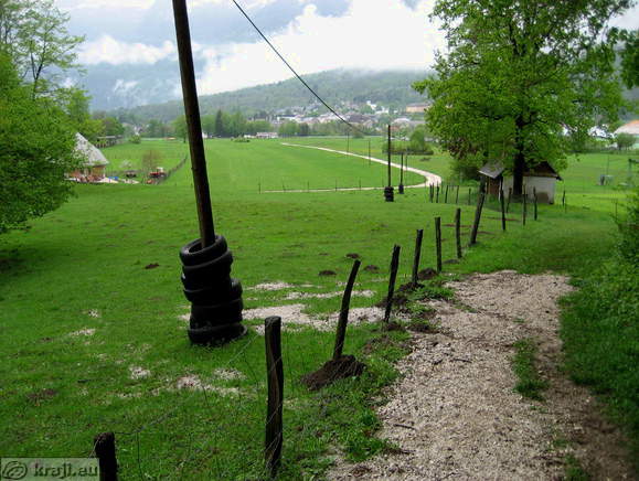 Zusammenfluss Soca und Koritnica