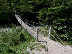 Hängebrücke bei Vodenca - Hängebrücke bei Vodenca 