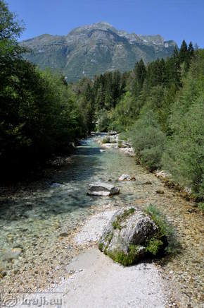 Hängebrücke bei Vodenca