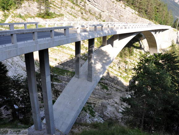Viaduct Predel opened in the year 2010 Viaduct Predel opened in the year 2010
