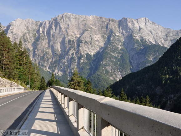 Viaduct Predel with Loska stena (Log Wall) Viaduct Predel with Loska stena (Log Wall)
