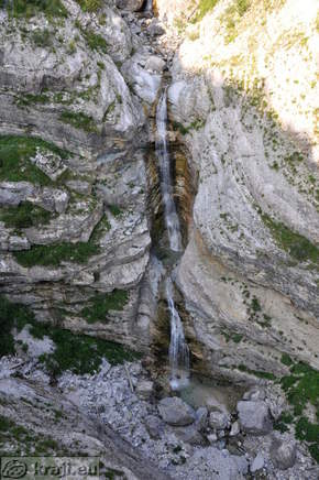 Mangartski potok <br> Slapovi Mangartski potok <br> Slapovi