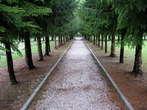 1st World War Military Cemetery near Bovec - The way to the Cross 