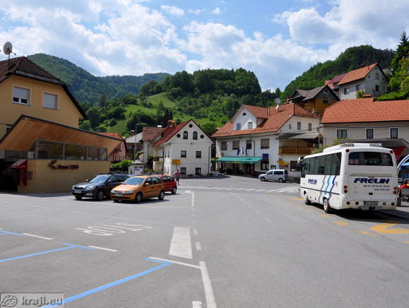 Glavni trg in Cerkno