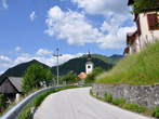 Dolenji Novaki - Road through Dolenji Novaki between Cerkno and Ski Centre Cerkno 