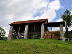 Dolenji Novaki - Corn-racks in the neighbourhood of Cerkno 