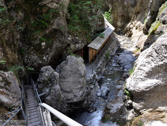 The most attractive part of the Pasica Gorge