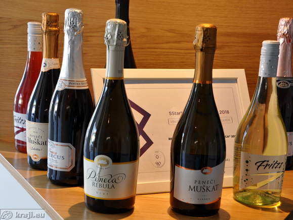 Peneča rebula, Peneči muškat, Fritz, ...