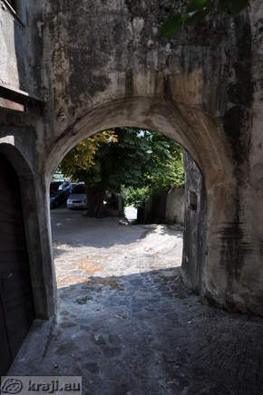 View from Smartno through the south exit