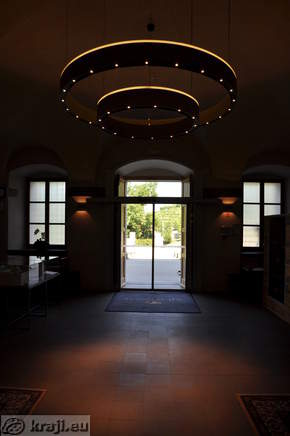 Entrance into the Villa Vipolze
