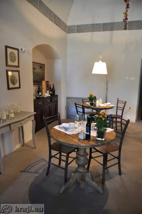 Villa Vipolze - Restaurant Kruh in vino