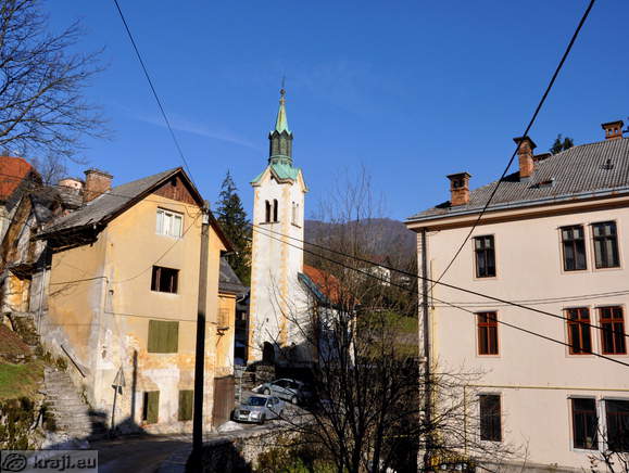 Idrija - Altstadt