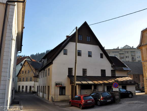 Kosovel Street in Idrija