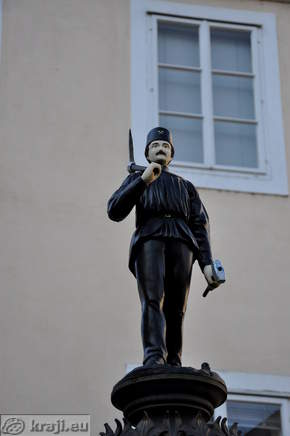 Statue of miner