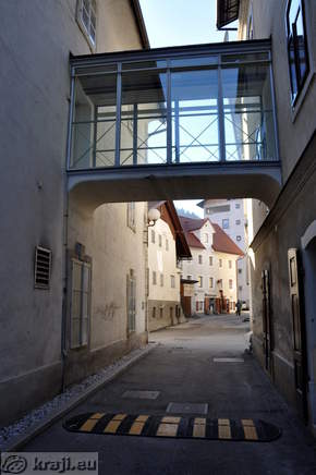 Idrija - Trg sv. Ahacija (Markt Hl.  Ahacij)