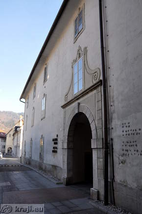 Idrija - Trg sv. Ahacija (Markt Hl.  Ahacij)