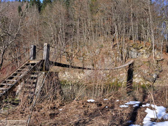 Viseči most pri Zagodi