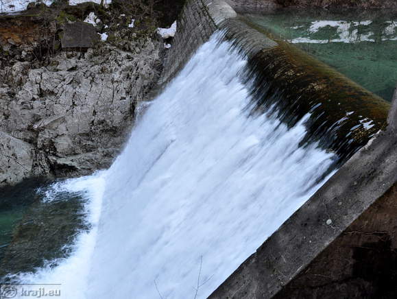 Krajinski park Zgornja Idrijca - Jez pri Kobili