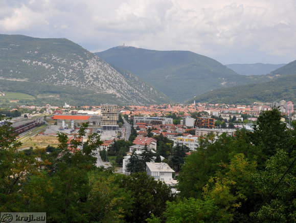 Nova Gorica s Kostanjevice