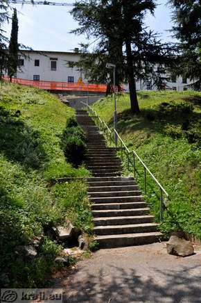 Stairs to the monastery