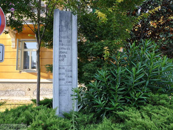 Sempeter pri Gorici - Monument to the Goranska division