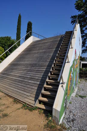 Starts on the start ramp