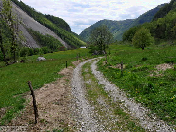 Tolminka Fluss Tal