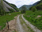 Dolina Tolminke - Pogled proti planini Polog 