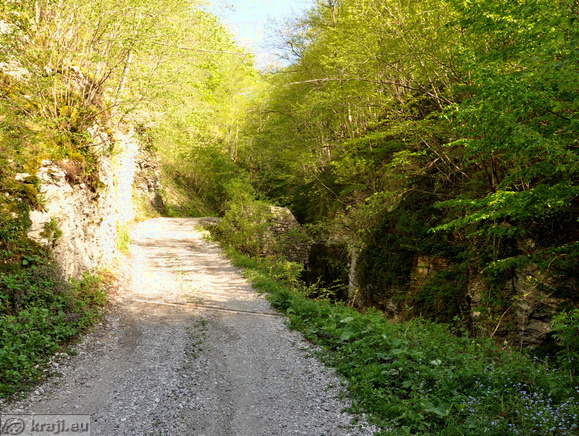 Cesta proti soteski Driselpoh
