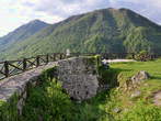 Kozlov rob Castle - Kozlov rob Castle above Tolmin 