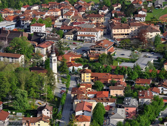 Old town centre of Tolmin