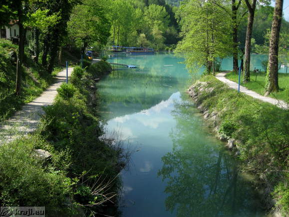 Lake <br> Kayak training centre near Bar Morea