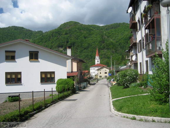 Most na Soci (Brücke auf Soca) - Altstadt