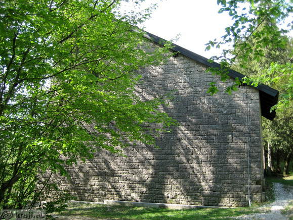Back side of the German Charnel House