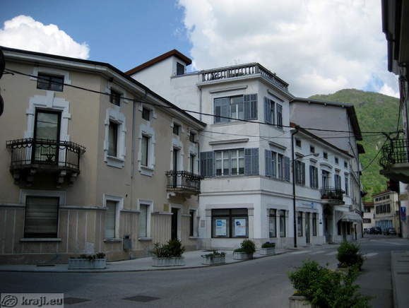 View of Trg 1. maja Square