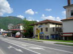 Trg maršala Tita Square - Main road through Tolmin 