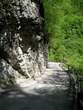 Devils's Bridge - Road above Tolmin Gorge 