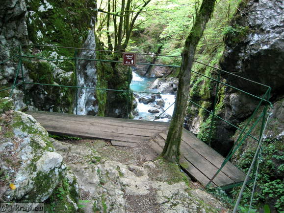 Platform with a view of Skakalce