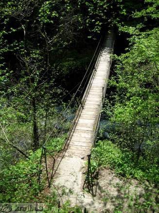 Tolmin Flußbett  - Zusammenfluss Tolminka und Zadlascica