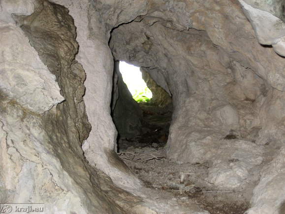 View from the cave window