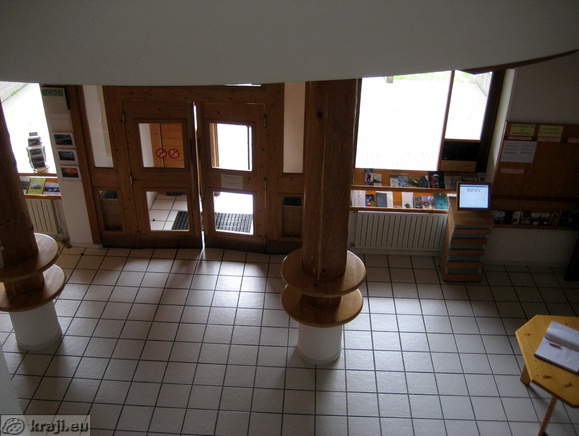 Souvenirs, books ... on ground floor