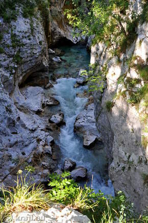 Big Troughs below the parking area