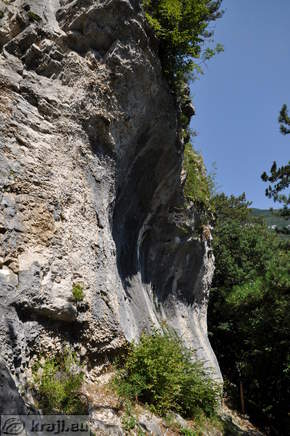 Schlucht Bela - Klettersteig Vipava Bela