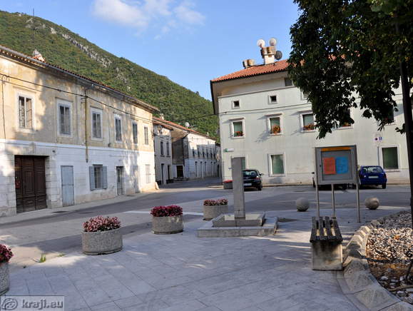 Trg Pavla Rusta in Vipava