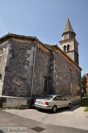 Vrhpolje - Church of the St. Cross
