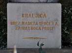 Chapel at the school - Inscription 